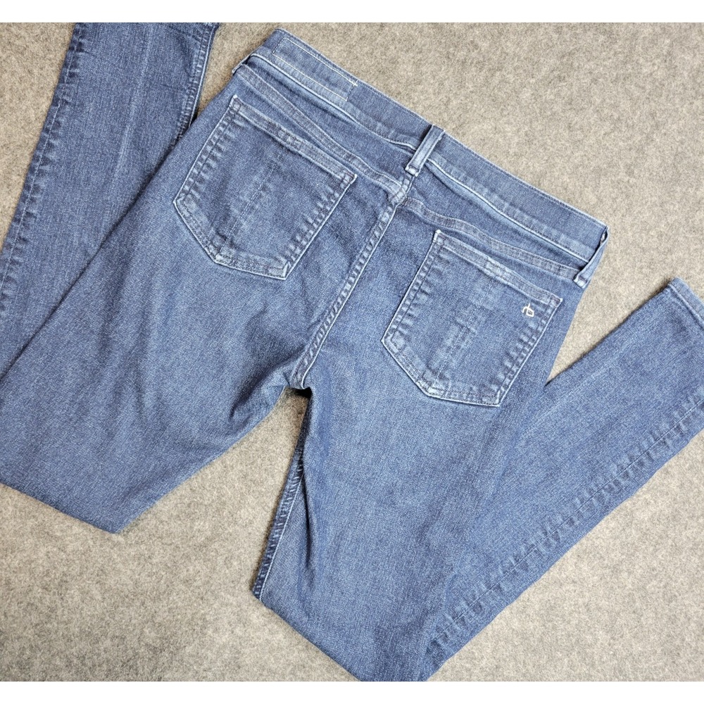 Rag & Bone Jeans Womens 29 Blue Y2K Skinny Leg Americana Streetwear Grunge